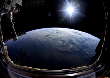 Astronaut Nick Hague shares a photo of Earth from the International Space Station. (NASA/Nick Hague)