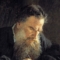 Близък план от портрета на Лев Толстой, 1882 г., от Николай Г. (публична фотография)