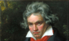 Портрет на Лудвиг ван Бетовен, докато композира "Missa Solemnis", създадена за събуждане на религиозни чувства