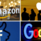 Комбинирана снимка на Ройтерс на логотата на Amazon, Apple, Facebook и Google (Ройтерс)