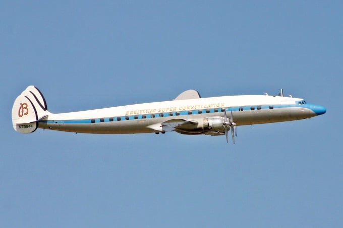 Самолета Lockheed Super Constellation: модел на един от двата въвлечени в катастрофата над  Големия каньон. (снимка: Wikipedia)