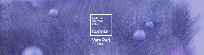 pantone color of the year 2022 very peri banner