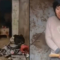 Видеозапис на майката на осем деца (Д), окована в селска колиба в град Сюджоу, Дзянсу, Китай, през януари 2022 г. (Скрийншоти чрез Douyin)