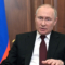 Руският президент Владимир Путин говори по време на обръщението си към нацията в Кремъл в Москва на 21 февруари 2022 г.(Alexey Nikolsky/Sputnik/AFP via Getty Images)