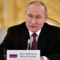 Руският президент Владимир Путин на среща на лидерите на ОДБК в Кремъл на 16 май 2022 г. (снимка: Александър Неменов / AFP)