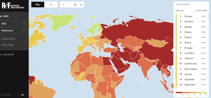 България се изкачва до 91-во място в класацията за свобода на словото