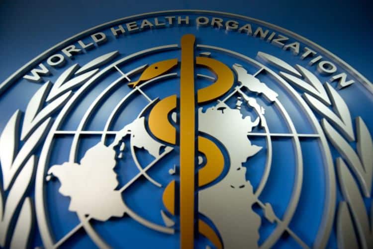 Лого на Световната здравна организация (Ed Jones/AFP/Getty Images)