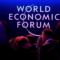 Логото на Световния икономически форум (СИФ) по време на годишната среща на СИФ в Давос, Швейцария, на 24 януари 2018 г. (Денис Балибуз/Reuters)