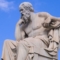"Сократ", 1880 г., автор Леонидас Дросис. Атинската научна академия. (снимка: C. Месиер)