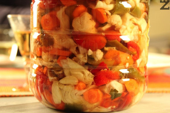 Хрупкава царска туршия без консерванти 1 Хрупкава царска туршия без консерванти