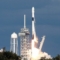 Ракета Falcon 9 на SpaceX изстрелва катарски комуникационен сателит от историческата стартова площадка 39А в Космическия център "Кенеди" в Кейп Канаверал, Флорида, на 15 ноември 2018 г. (снимка: Джо Скипър/"Ройтерс")