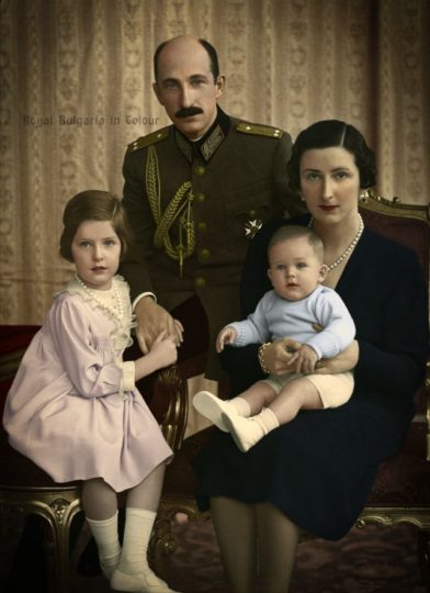 carskoto semejstvo sofija 1938 snimka royalbulgariaincolour.com