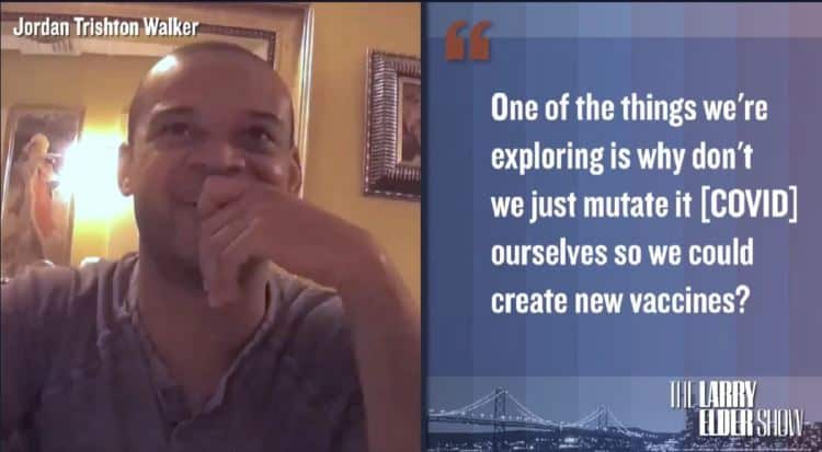 Джордън Уокър, директор "Изследвания и развитие" на Pfizer (кадър от видео)