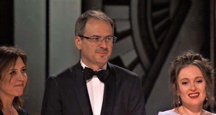 Христо Грозев с Оскар за филма "Навални" 1 Христо Грозев