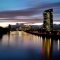 Панорама на банково-корпоративния район и централата на Европейската централна банка, Франкфурт, Германия (Kai Pfaffenbach/Reuters)