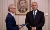 Николай Денков връща изпълнен втория мандат на президента Румен Радев (снимка: стоп кадър)