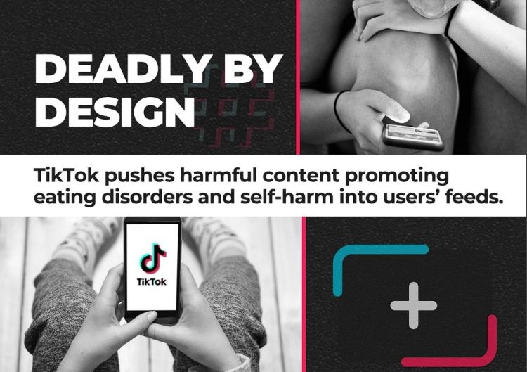 Изследване: TikTok предлага на децата самонараняване и хранителни разстройства