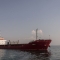 Кораб, превозващ 6 161 тона пшеница от Украйна, се вижда закотвен в Мраморно море преди инспекция (Chris McGrath/Getty Images)