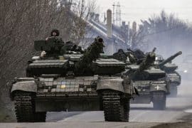 ukrainski tankove se pridvizhvat
