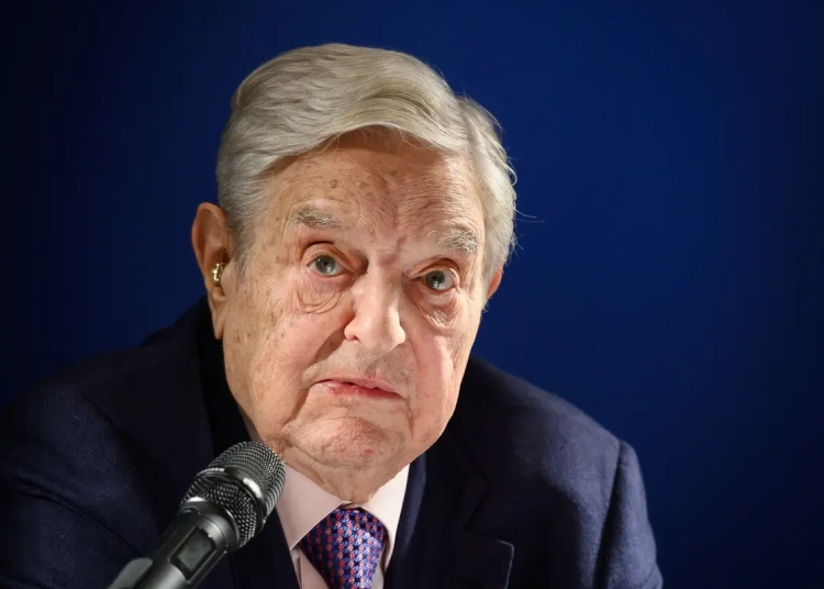 Джордж Сорос произнася реч