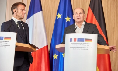 Лидерите от НАТО отхвърлиха твърденията на Макрон за изпращане на войски в Украйна