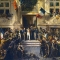 Картина, изобразяваща действията на Парижката комуна през 1871 г.