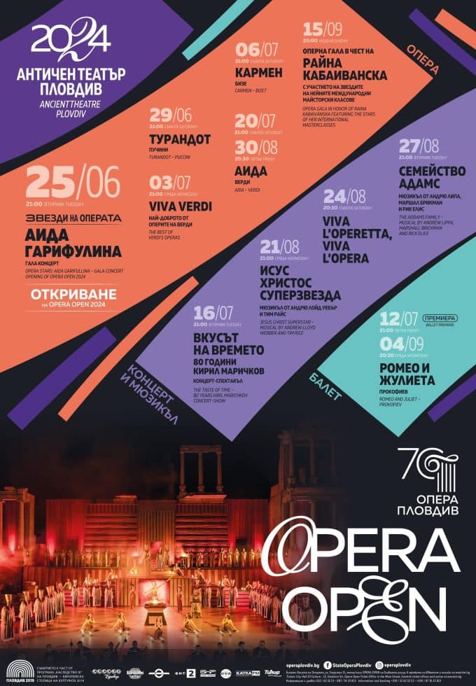 operaopen program poster