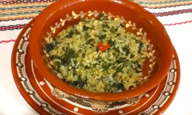 Най-вкусния спанак с ориз на фурна