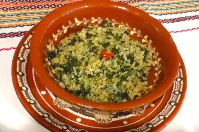 Най-вкусния спанак с ориз на фурна