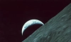 Гледка от Луната към Земята, декември 1972 г. (Space Frontiers/Getty Images)