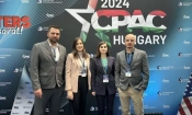 Част от българската делегация на форума CPAC 2024 (Давид Александров)