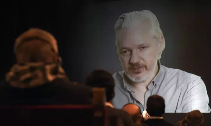 julian assange teleconference 2015