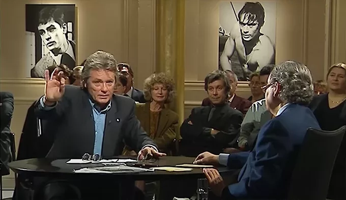 Ален Делон гостува на Бернар Пиво в Bouillon de Culture (Част I) 1 Ален Делон гостува на Бернар Пиво в Bouillon de Culture (Част I)