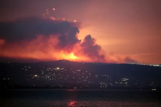 Израел и Хизбула размениха ракетен и минометен огън 1 Израел и Хизбула размениха ракетен и минометен огън