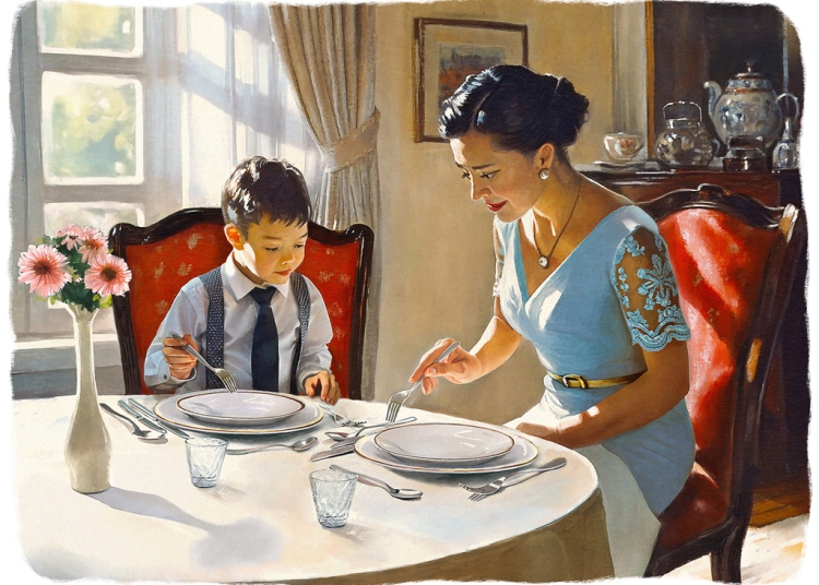 "Суперсилата", която можете да научите децата си, според експерт по етикет