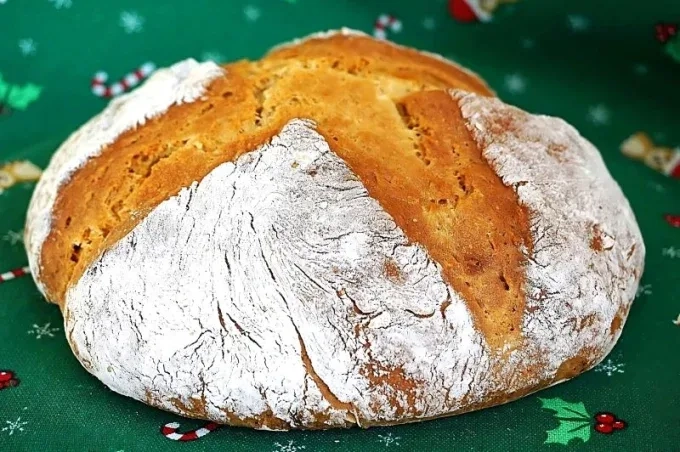 Пухкава содена питка за Бъдни вечер 1 содена питка на баба