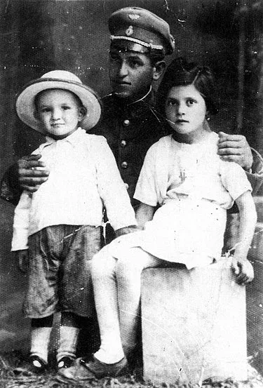 gerasim todorov with his children