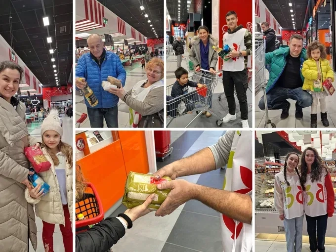 Кампанията „КИЛОГРАМ ДОБРОТА“ на Българска хранителна банка завърши с рекорд