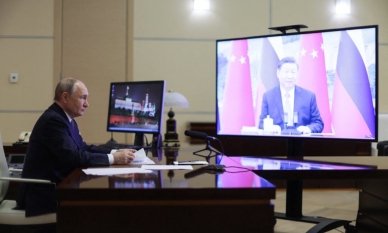 Путин и Си Дзинпин проведоха разговор на третата годишнина от войната в Украйна 1 Си Дзинпин разговаря с Путин в третата годишнина от войната в Украйна