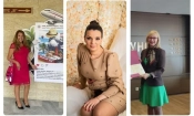 Проф. д-р Еленита Великова, Димитрина Помакова и проф. д-р Мариана Янева