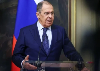 Външният министър на Русия Сергей Лавров получи шанс да разясни пред западна медия руската гледна точка за започналия преди три години конфликт между Русия и Украйна. Снимка: Посолство на България в Русия