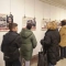 Посетители разглеждат секцията, посветена на женитв, воювали срещу нацизма, в деня на откриването на изложбата. Снимки: Пламена Динева