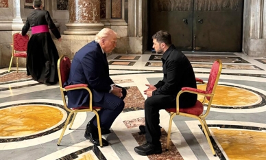 Тръмп и Зеленски се срещат на четири очи във Ватикана преди погребението на папата 1 Тръмп и Зеленски се срещат на четири очи във Ватикана преди погребението на папата