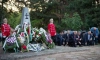 Момент от поклонението пред паметта на въстаниците от Северозапада, дали живота си за свободата на България през 1850 г. Снимки: Прес служба на президентската институция