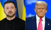 Володимир Зеленски и Доналд Тръмп (Tetiana Dzhafarova, Alex Wroblewski/AFP via Getty Images)
