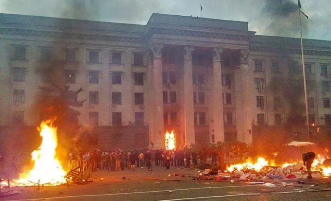 Митинг в памет на жертвите от Одеса пред руското посолство в София (обновена) 2 odesa