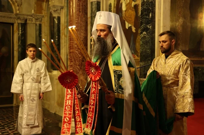 Тържествена света Литургия и молебен отслужи патриарх Даниил по повод изпълването на седемдесет и две години от възстановяването на Българската патриаршия. Снимки: Българска патриаршия