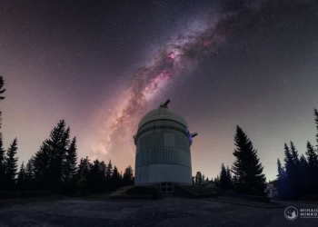 Национална астрономическа обсерватория Рожен - с вход свободен на 8-ми юни 3 Звездното небе над Астрономическата обсерватория в Рожен. Снимка: Михаил Минков
