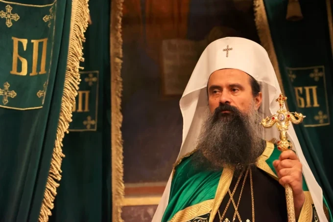 Патриарх Даниил призова децата да обичат Бога и хората. Снимка: Българска патриаршия