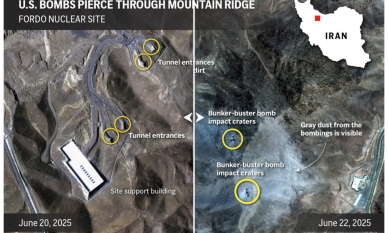 Габард твърди, че "нови разузнавателни данни" разкриват унищожаването на иранските ядрени съоръжения